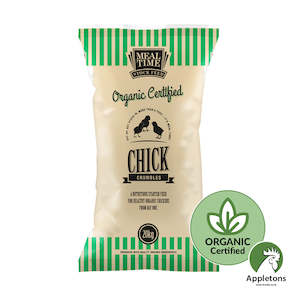 Chicken Feed: Organic Certified MBM Chick Crumbles | Denver Meal Time
