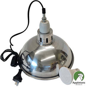 Chick Warmers Brooders: Small Radiant Heat Lamp Set including Emitter 30cm | Appletons