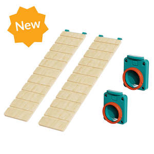 New: Habitat Cage & Tunnel Connection Kit | Small Pet Mice & Rats | Omlet