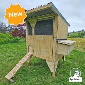 Poultry Timber Hen Housing: Raised Cubby Hen House | Appletons