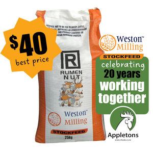 Rumen Nuts 25kg | Weston