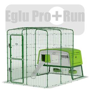 Omlet Eglu Chicken Coops: Eglu Pro + Walk-In Chicken Run | Omlet