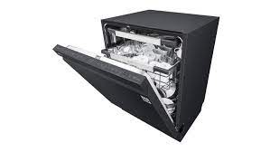 LG 15 Place QuadWash® Dishwasher in Matte Black Finish - Built-Under - Appliance Outlet