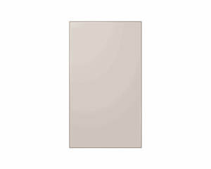 Bespoke bottom panels for french door fridge - Satin beige - Appliance Outlet