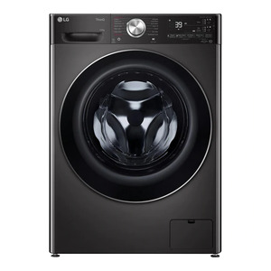 LG 12kg Front Loading Washing Machine - Black - Appliance Outlet
