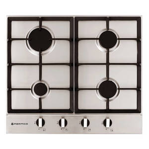 PARMCO 60cm Gas Hob Stainless Steel - Appliance Outlet