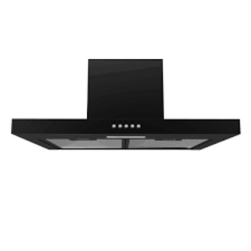 Midea 60cm T-Shape Rangehood Black - Appliance Outlet