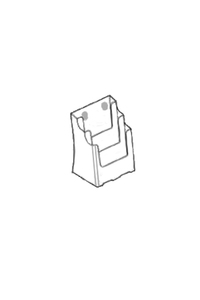 A4 Free standing or Wall Mounted 3 Tier Brochure Holder » Applied Design