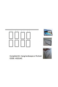 LED A3 Light Box Portrait or Landscape Four Columns 2 Down2178 » Applied Design