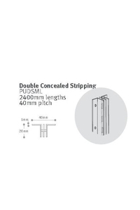 Products: Double Concealed Stripping » Applied Design