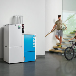 Easypell 32kW Pellet Boiler Package Apricus Eco