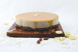 Vegan Cheesecakes: Salted Caramel Cheesecake