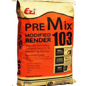 Products: EZI Premix 103 Render 25kg