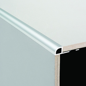 Products: Dta 2.5 Metre Round Edge Aluminium 12mm Matt Silver