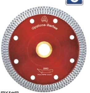Products: Dta 4″ 105mm Cyclone Diamond Mesh Blade