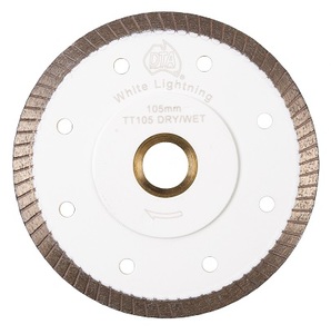 Products: Dta Diamond Blade – Turbo 105mm White Lightning