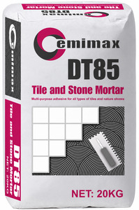 Products: Cemimax DT85- Tile Adhesive For Concrete Floors Only