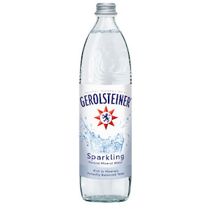 Gerolsteiner Naturally Sparkling Mineral Water aquadeli