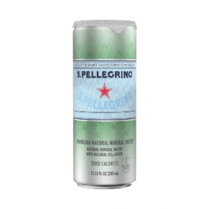 Products: San Pellegrino Sparkling Slim Can 330mL aquadeli