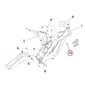 All: Surron Light Bee X/L1E - Nylon Clip 81137 (MPC:81137-YQ2A-0000)