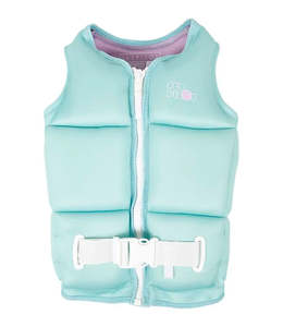 Freeride Girls Youth Eco Life Vest | Teal