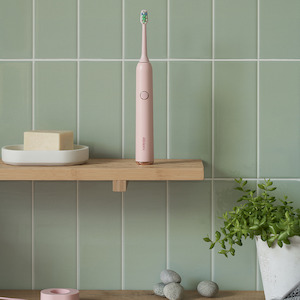 Tooth Brushes: AQ – 102B Sonic Electric Toothbrush Pink