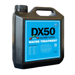 Chemicals Sanitisers Water Testing Equipment: DX50 Water Tank Treatment
