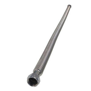 Plumbing Misc: Stainless Connector 48" Length with 1" FPT x 1" FPT (not intended for use on water heaters)