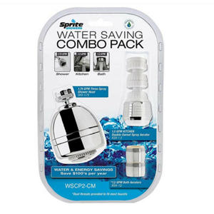 Water Filters Shower Filters: Water Saving Combo Pack "Sprite"