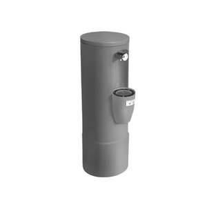 Outdoor Drinking Fountains: Classic Refill aquaBUBBLER Freestanding Palm Push