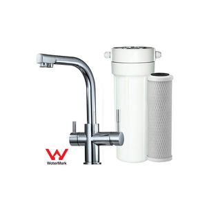 Water Filters: Under Bench Water Filter System with PLV and Mixer - Mains Water