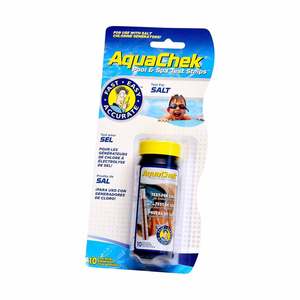 Floating Dispensers And Water Testing: Aquachek Test Strips white salt
