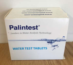 Floating Dispensers And Water Testing: Palintest - water test tabs (cyanuric acid)