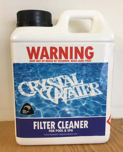Cleaning Solutions Spa Flushing: Filter Cleaner
