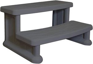 Spa Steps: Essentials Spa Side Grey Steps