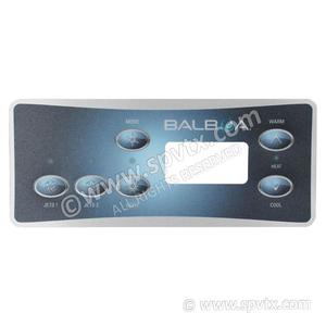 Balboa Standard Panel Overlays: VL701S Overlay (6) 2p no air