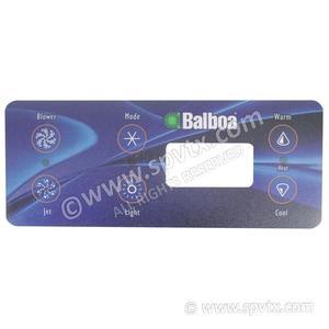 Balboa Standard Panel Overlays: VL701S Overlay (6) 1p + air V1