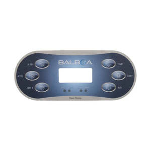 Balboa Tp Panel Overlays: Balboa TP600 Overlay Only(3Jets/AUX)