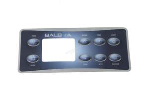 Balboa Tp Panel Overlays: VL 801D Overlay Pump + Blower