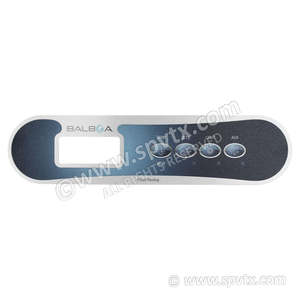 Balboa Tp Panel Overlays: TP400 Overlay (4) 1p + Aux