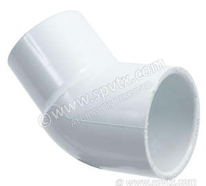 50mm 45 elbow male-female