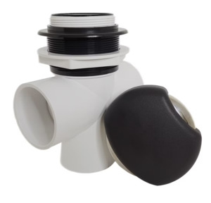 Water Diverters And Vari Boost: Balboa 50mm(2″) 3way Crescent Diverter