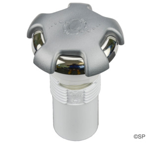 Various Air Controllers: CMP 1" top access air control - Crown series - graphite grey / stainless steel