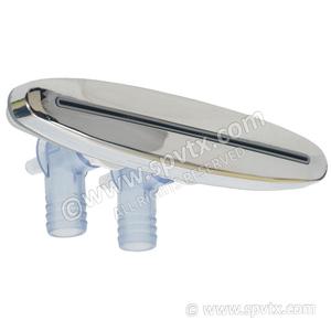Waterfall Feature: 7 inch Waterfall Stainless Steel