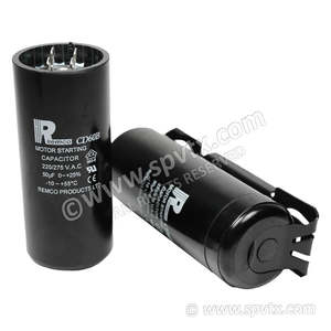 Water Pump Capacitors: 50-63 mfd Start Capacitor