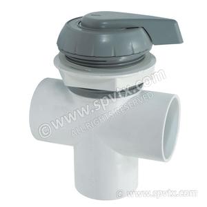 Spaform Specialist Plumbing Related Parts: 2 inch Water Diverter Grey