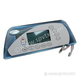 Sundance Spas Topside Controls: Sundance 850 Maxxus Topside Grey (3 pump)