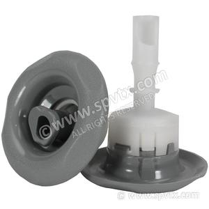 Balboa Spa Jets And Jet Parts: Cyclone Luxury Jet Adj Swirl Emerald Cut Grey