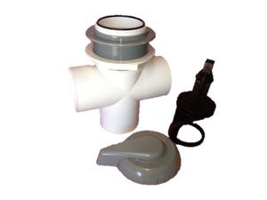 Balboa/Hydroair 50mm(2”) Diverter Grey