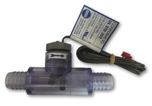 Harwil flow switch. Block End